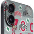 Ohio State University Pattern iPhone 16 Plus Skin